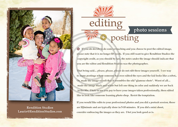 Editing